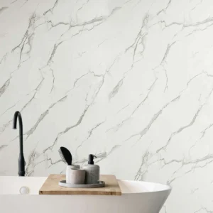 2.4m x 1m Wall Panel 10mm (Timeless Marble) Super Matt
