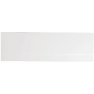 1700mm 2 Piece Mouldwood Front Panel White