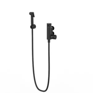 Nero Douche Kit with Therm. Mixing Valve and Brass Bodied Spray Head Matt Black